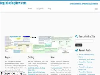 begincodingnow.com