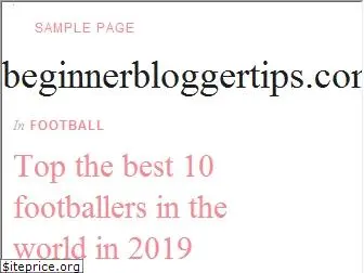 beginnerbloggertips.com