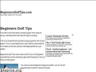 beginnersgolftips.com