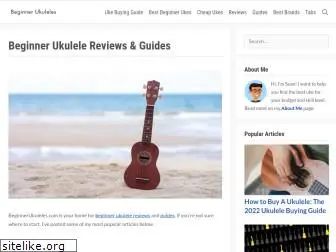 beginnerukuleles.com