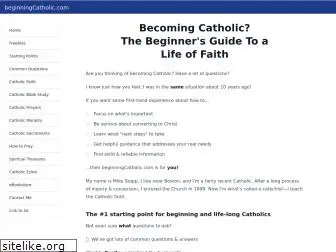 beginningcatholic.com