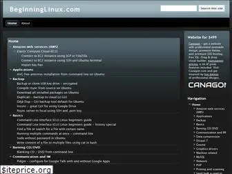 beginninglinux.com