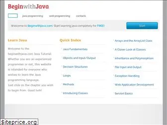 beginwithjava.com