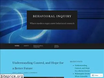 behavioralinquiry.com