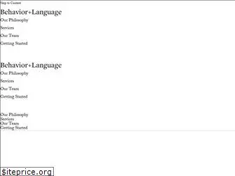 behaviorlanguage.com