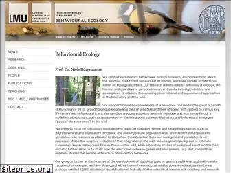 behavioural-ecology.bio.lmu.de