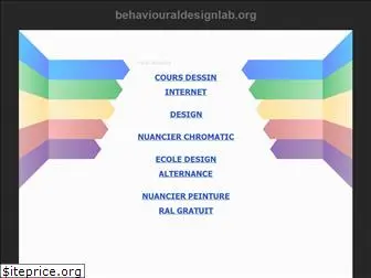 behaviouraldesignlab.org