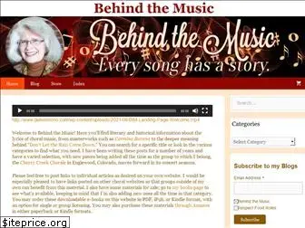 behind-the-music.com