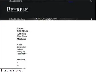 behrens2012.com