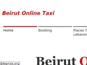 beirutonlinetaxi.com