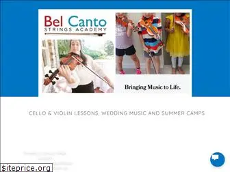 belcantostrings.ca