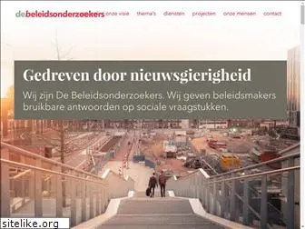 beleidsonderzoekers.nl