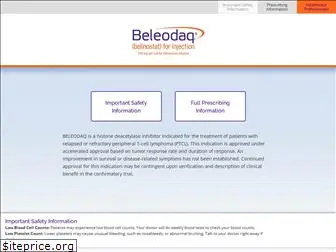 beleodaq.com