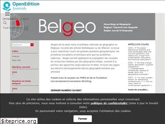 belgeo.revues.org