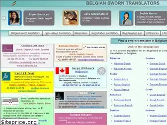 www.belgian-sworn-translator.be website price
