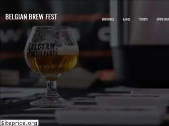 belgianbrewfest.com