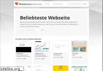 beliebtestewebseite.de