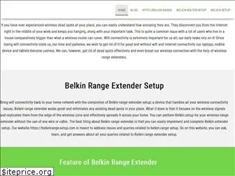 belkinrange-setup.com