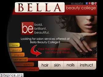 bellabeautycollege.com