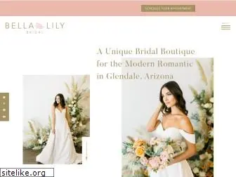 bellalilybridal.com