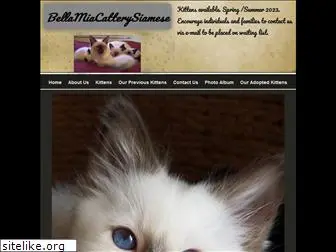 bellamiacatterysiamese.com