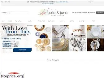 belleandjune.com