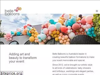 belleballoons.com.au