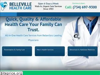 bellevillehealthcare.com