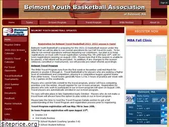 belmontyouthbasketball.com