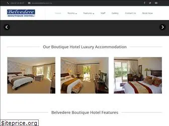 belvedere-boutiquehotel.com