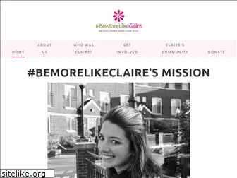 bemorelikeclaire.org