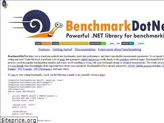 benchmarkdotnet.org