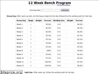 benchprogram.com