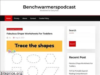 benchwarmerspodcast.org