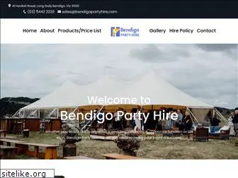 bendigopartyhire.com