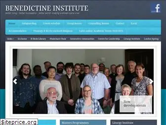 benedictine-institute.org