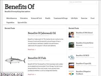 benefitof.net