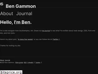 bengammon.co.uk