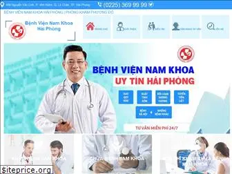 benhviennamkhoahaiphong.com