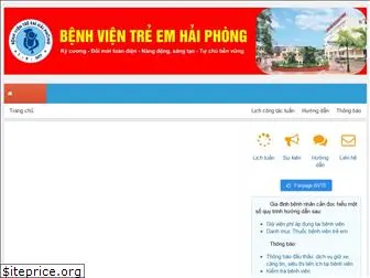 benhvientreemhaiphong.vn