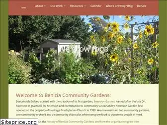 beniciacommunitygardens.org