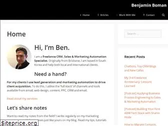 benjaminboman.com