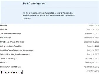 benjcunningham.org