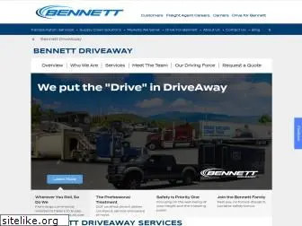 bennettdriveawayservices.com