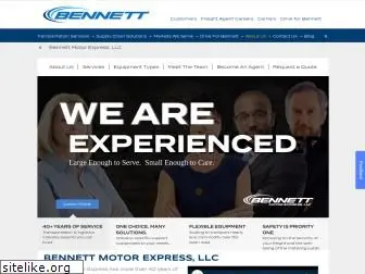 bennettmotorexpressllc.com