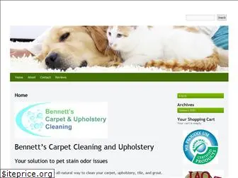 bennettscarpetcleaningaz.com