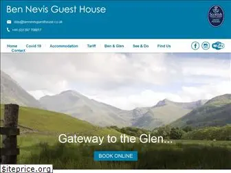 bennevisguesthouse.co.uk