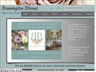 benningtonblooms.com
