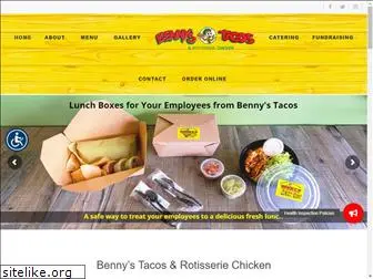 bennystacos.com