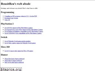 benoitren.be - benoitren´s web abode